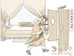 明夷卦第四爻，爻辞：六四：入于左腹