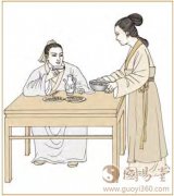 家人卦第二爻，爻辞：六二：无攸遂，在中馈，